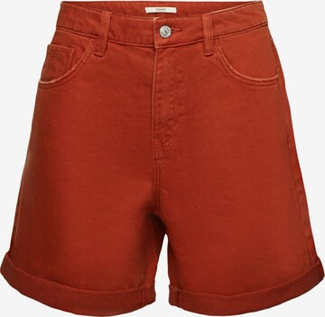 ESPRIT Regular Broek in Rood: voorkant