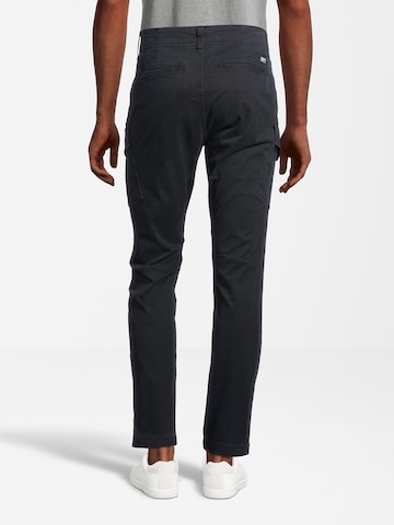 Coupe slim Pantalon cargo AÉROPOSTALE en noir