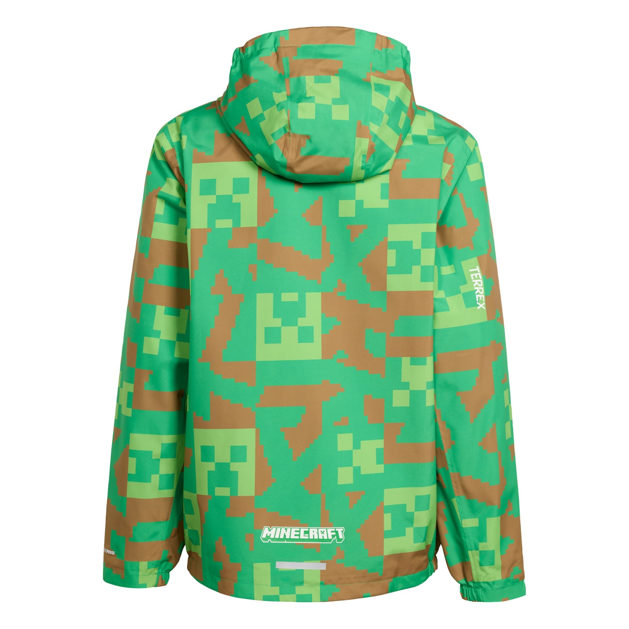 ADIDAS TERREX - Chaqueta de montaña 'Minecraft' en verde