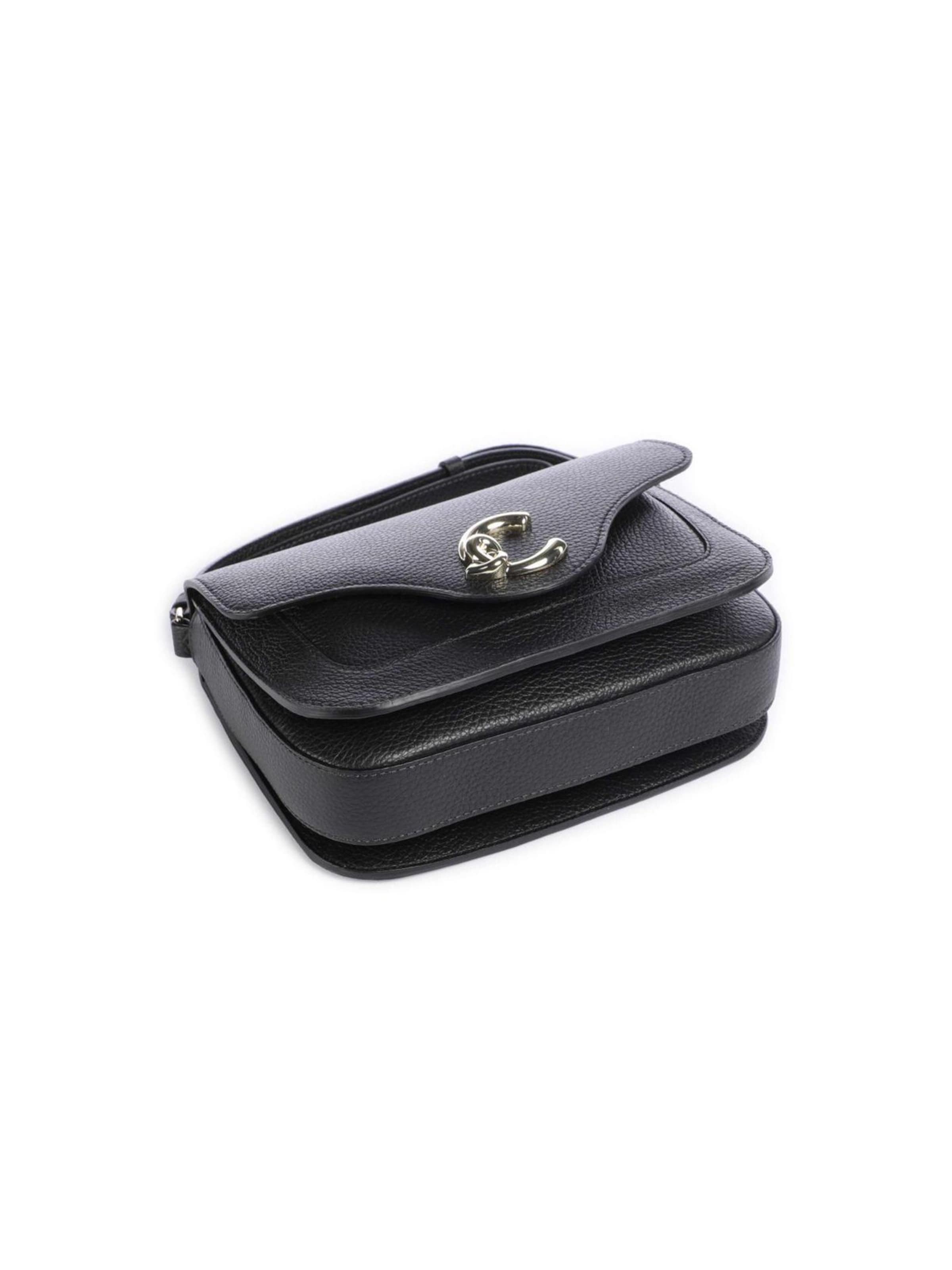 Coccinelle Crossbody bag 'Coccinelle C-Me Handbag Grained Leather' in Black