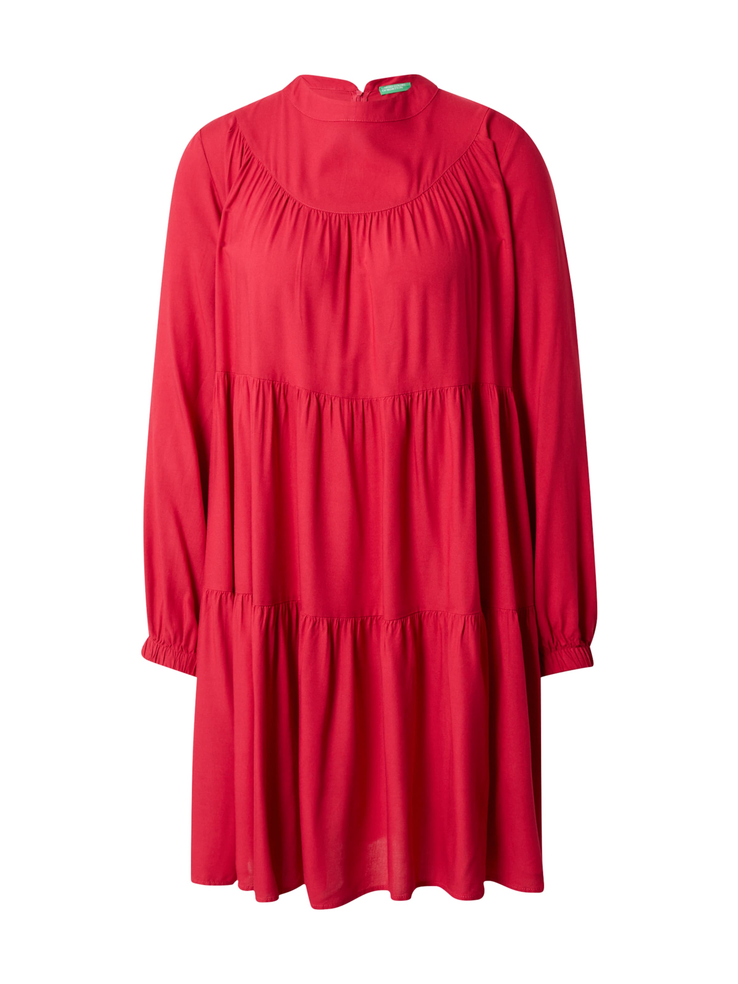 Frauen Kleider UNITED COLORS OF BENETTON Kleid in Dunkelrot - XM00195