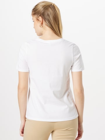 River Island T-shirt 'LA SOLEIL' i vit