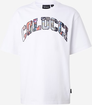 Colucci Shirt 'College' in White: front