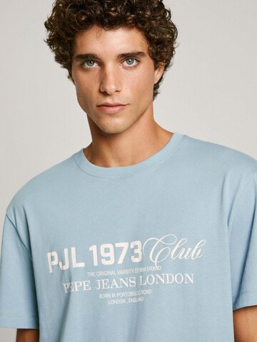 Pepe Jeans T-Shirt 'Malcom' in Blau