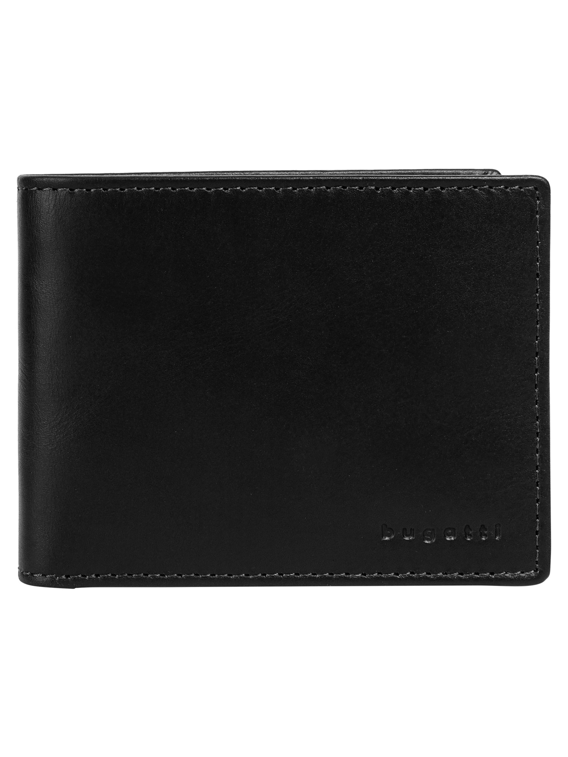 bugatti Portemonnaie 'bugatti Geldbörse REMO'‌ in Schwarz: Vorderseite