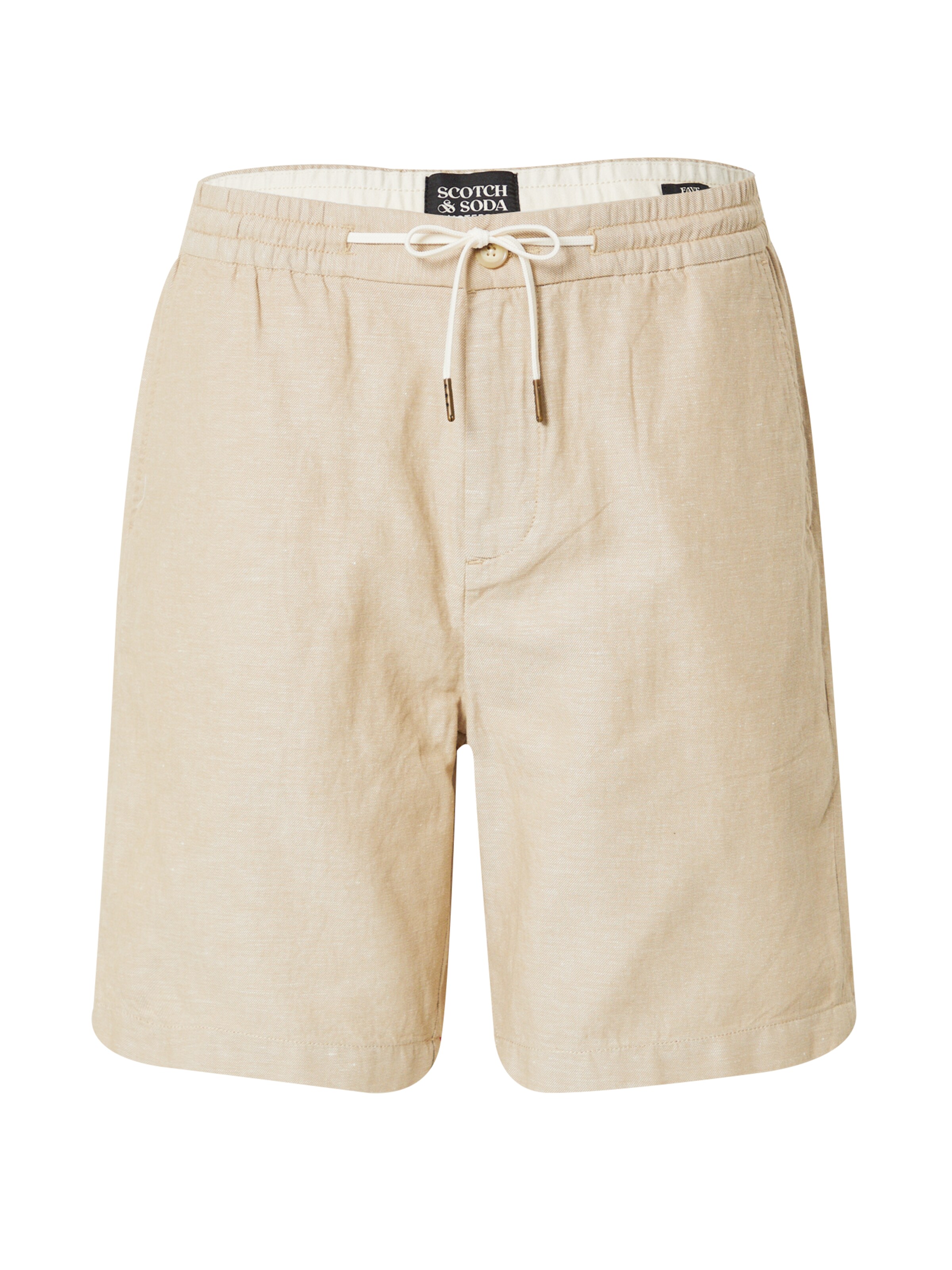 SCOTCH & SODA Trousers 'Fave' in Beige: front
