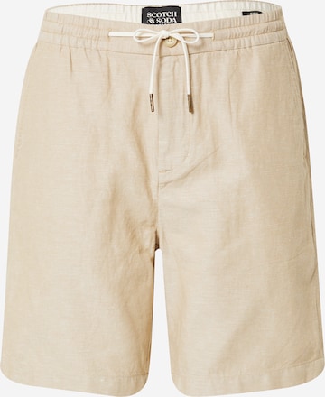 SCOTCH & SODA Regular Broek 'Fave' in Beige: voorkant