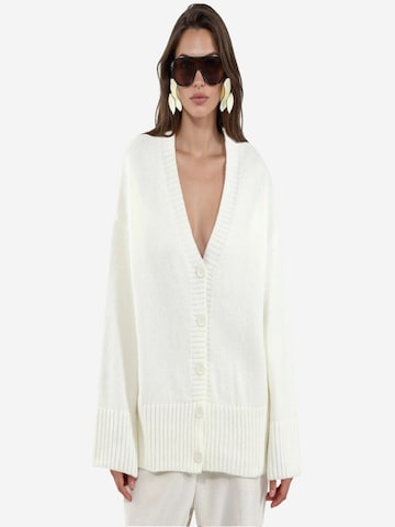 Cardigan Viorna en beige : devant