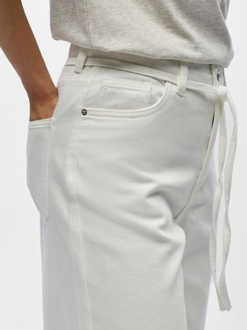 Regular Pantalon OBJECT en blanc