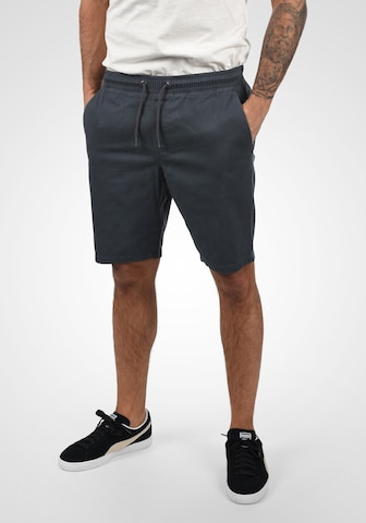 BLEND Regular Chino trousers in Grey: front