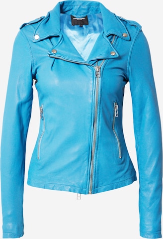 Goosecraft Between-Season Jacket in Blue: front