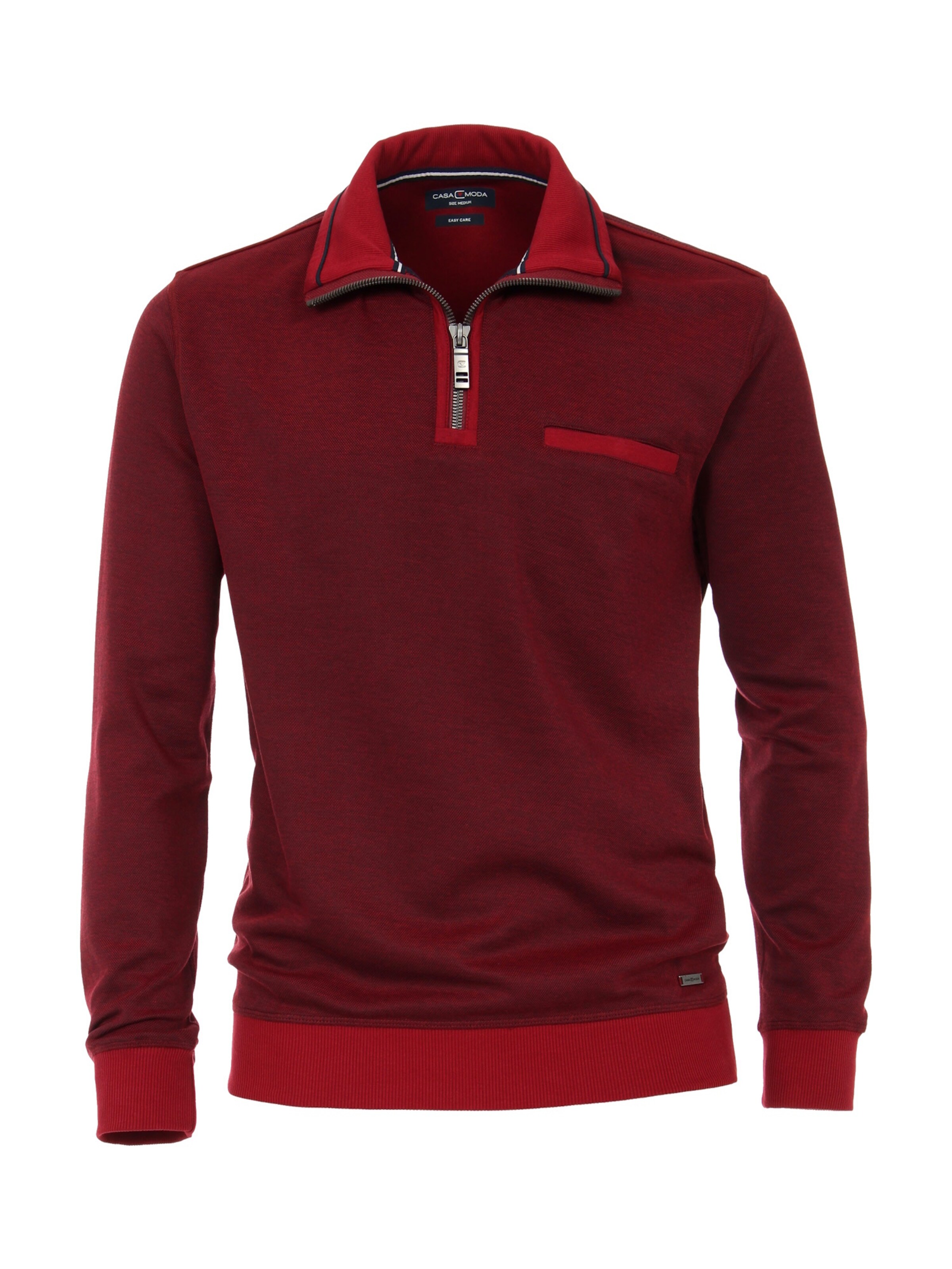 CASAMODA Sweatshirt in Rood: voorkant