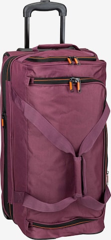 Sac de voyage TRAVELITE en violet : devant