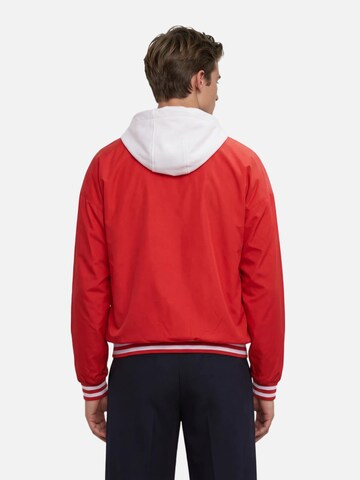 HEFTYKA Übergangsjacke 'COLLEGE JACKET'‌‌‌ in Rot