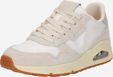 SKECHERS Trampki niskie 'Uno' w kolorze biały: przód