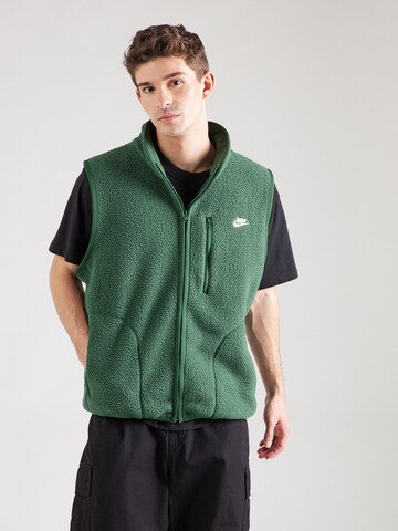 Gilet 'CLUB SSNL' di Nike Sportswear in verde: frontale