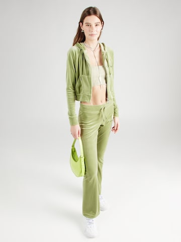 Juicy Couture Sweatjakke 'MADISON 'ALL HAIL JUICY'' i grøn