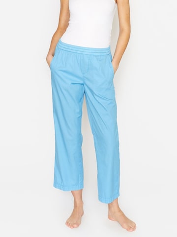 Angels Wide leg Broek 'Linn Jump' in Blauw: voorkant