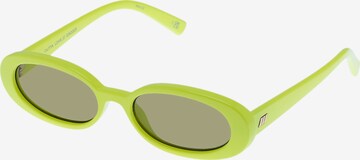 LE SPECS Okulary przeciwsłoneczne 'Outta Love' w kolorze zielony: przód