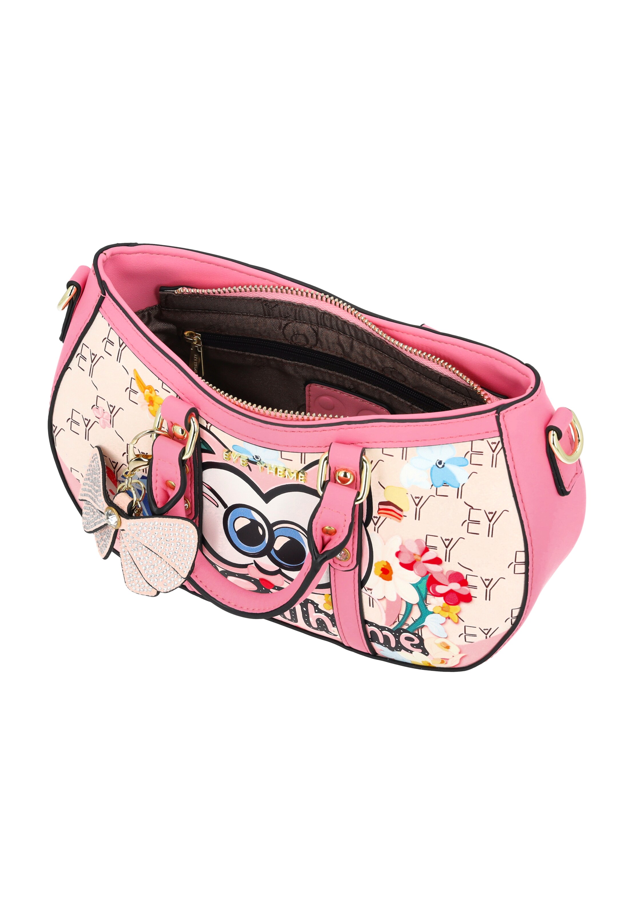 MYMO - Bolso de mano 'POP EYETHEME' en rosa