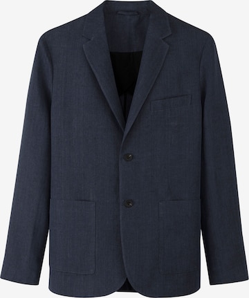 hessnatur Suit Jacket in Blue: front