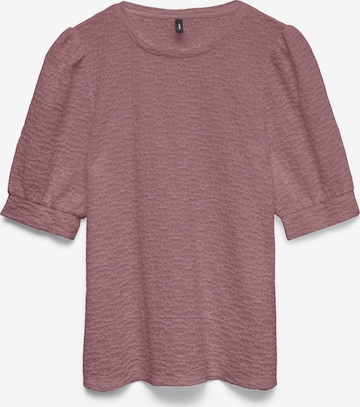 VERO MODA Shirt 'VMFlower' in Purple: front