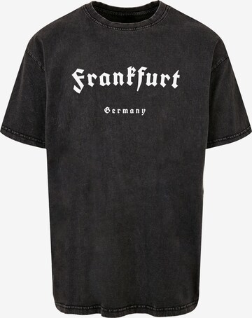 Merchcode Shirt 'Frankfurt' in Black: front
