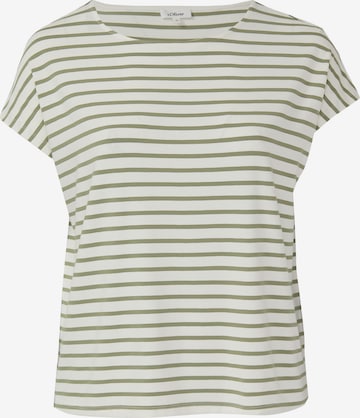 s.Oliver T-Shirt in Grün: Vorderseite