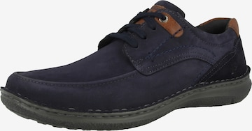 JOSEF SEIBEL Lace-Up Shoes 'Anvers' in Blue: front