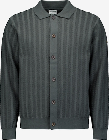 No Excess Strickjacke in Grau: Vorderseite
