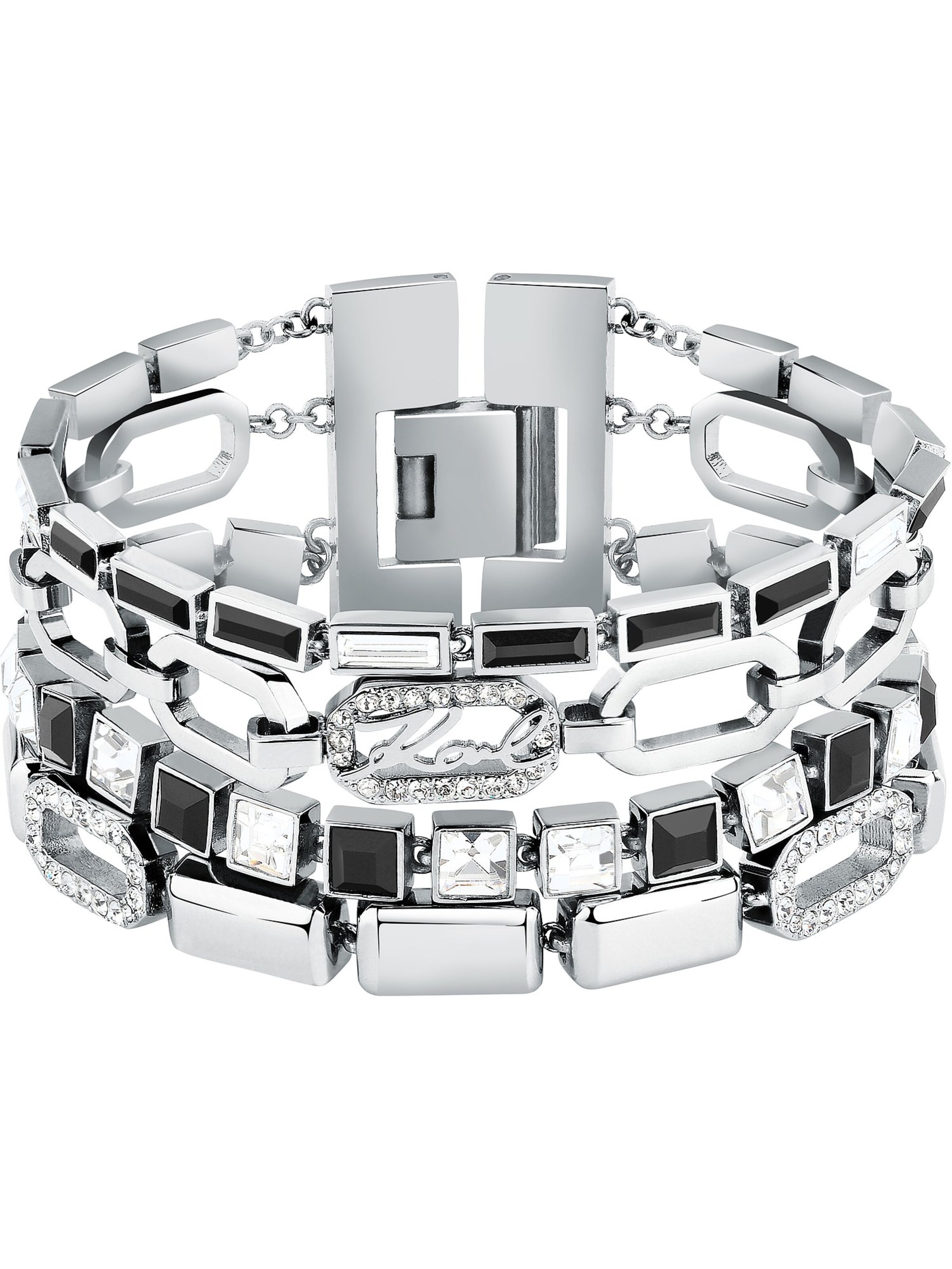 Karl Lagerfeld Bracelet in Silver: front