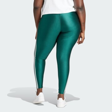 ADIDAS ORIGINALS Skinny Workout Pants in Green