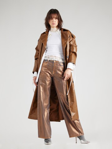 Wide Leg Jean 'MEDLEY' DRYKORN en marron