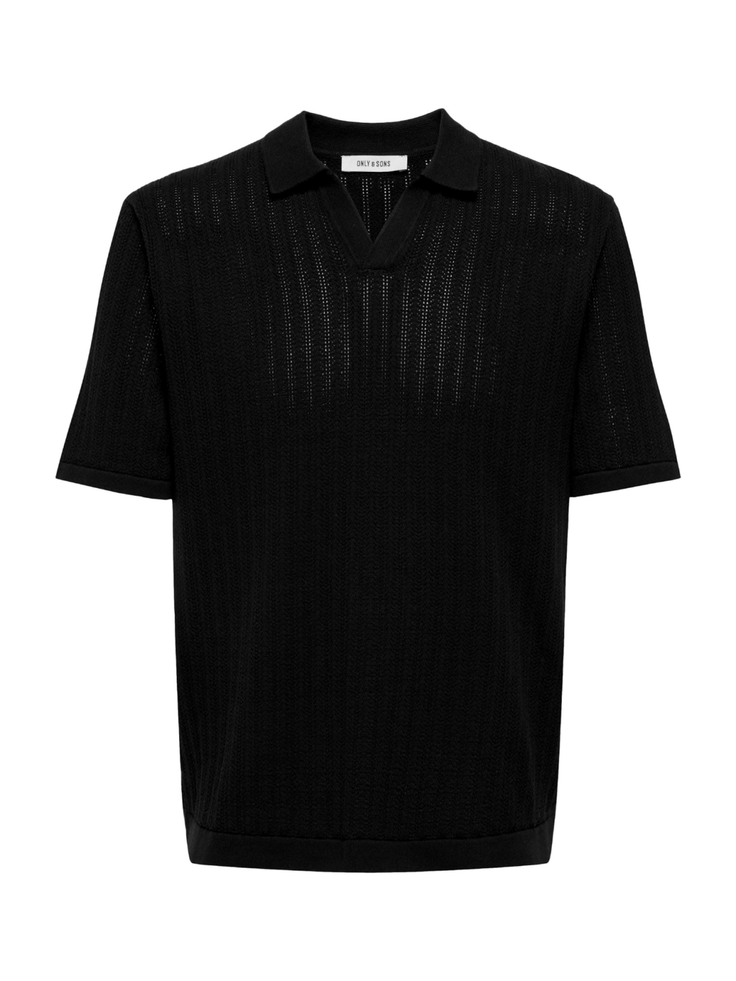 Only & Sons Pullover 'ONSMoon' in Schwarz: Vorderseite