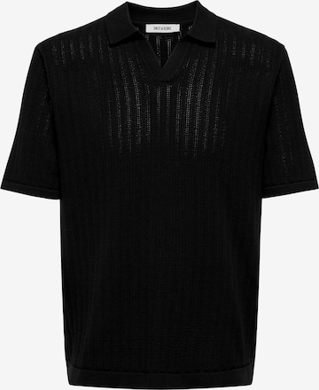 Only & Sons Pullover 'ONSMoon' in Schwarz: Vorderseite