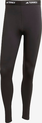 Pantaloncini intimi sportivi 'Multi Synthetic Base Layer' di ADIDAS TERREX in nero: frontale