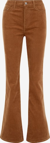WE Fashion Levenevä Housut värissä ruskea: etupuoli