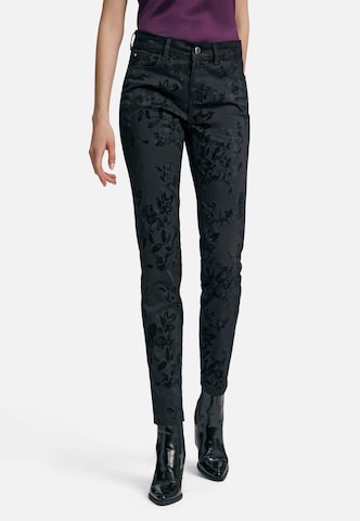 TALBOT RUNHOF X PETER HAHN Slim fit Jeans in Black: front