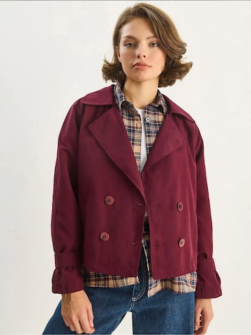 Bianco Lucci Tussenmantel in Rood