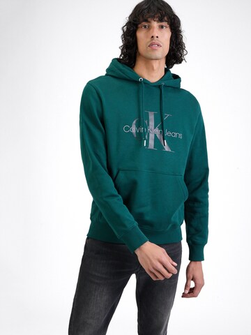 Calvin Klein Jeans Sweatshirt 'Essentials' in Green: front
