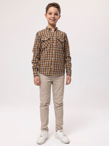 By Diess Collection Regular fit Πουκάμισο σε καφέ