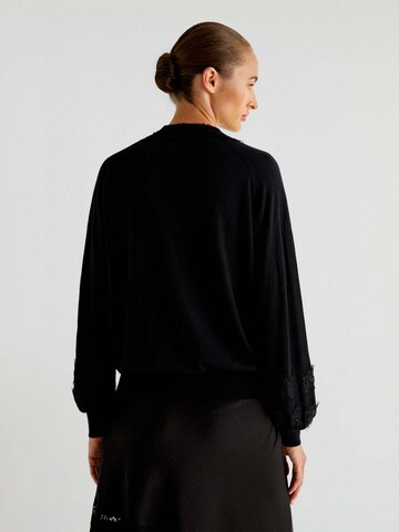 Scalpers Sweter w kolorze czarny