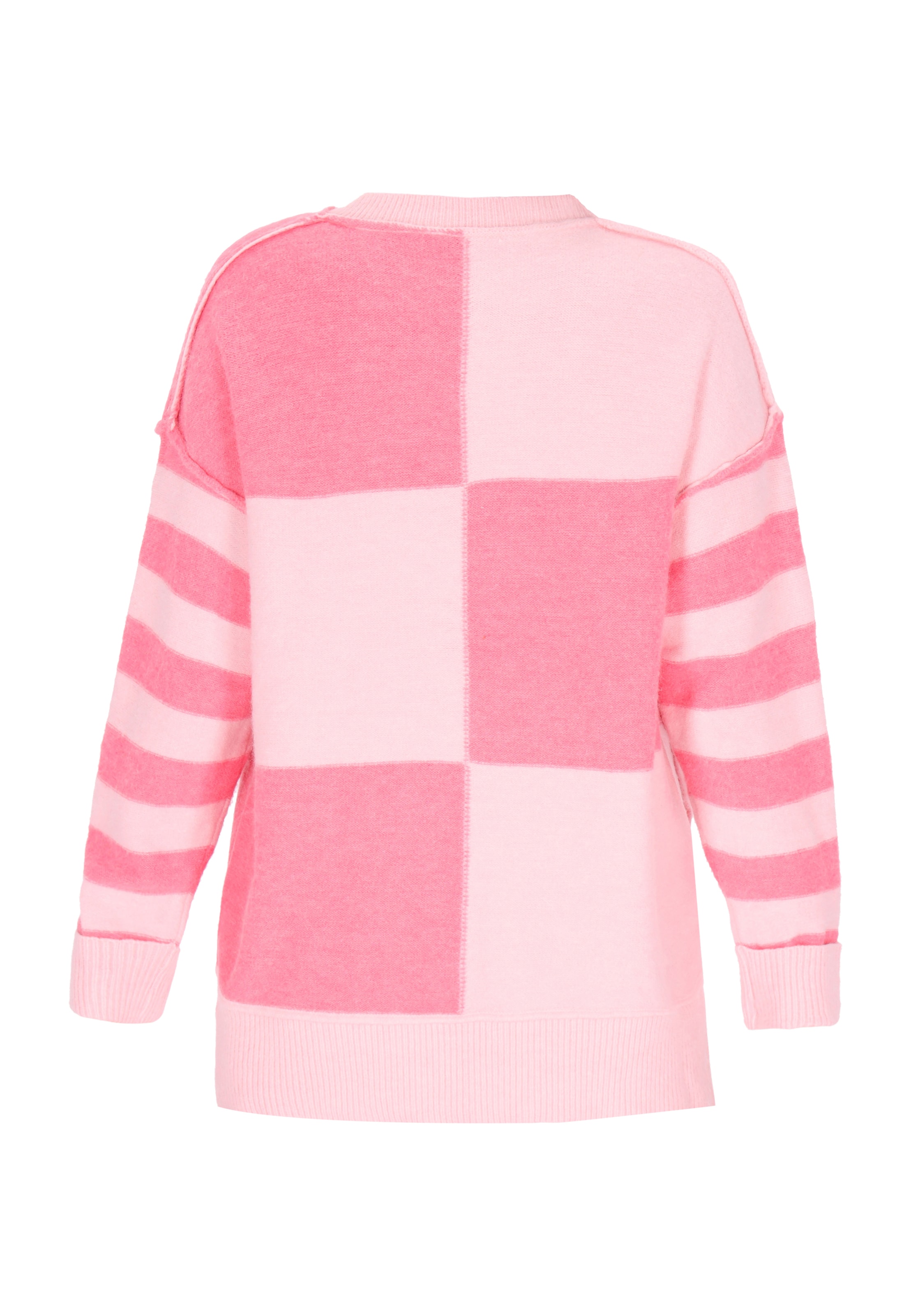 Pull-over swirly en rose