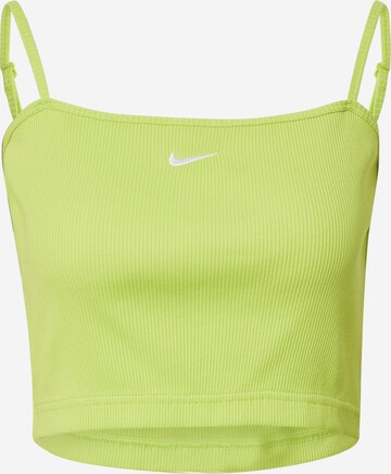 Nike Sportswear Top in Green: front