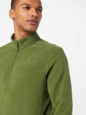 Pullover sportivo 'Taunus' di JACK WOLFSKIN in verde