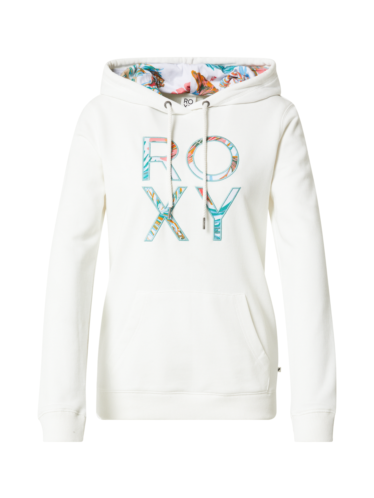 Donna Felpe ROXY Felpa RIGHT ON TIME in Bianco Donna Felpe ROXY Felpa RIGHT ON TIME in Bianco