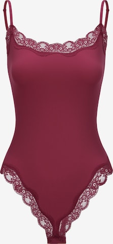 Body 'Bodysuit String mit Lace' cfab en rose : devant