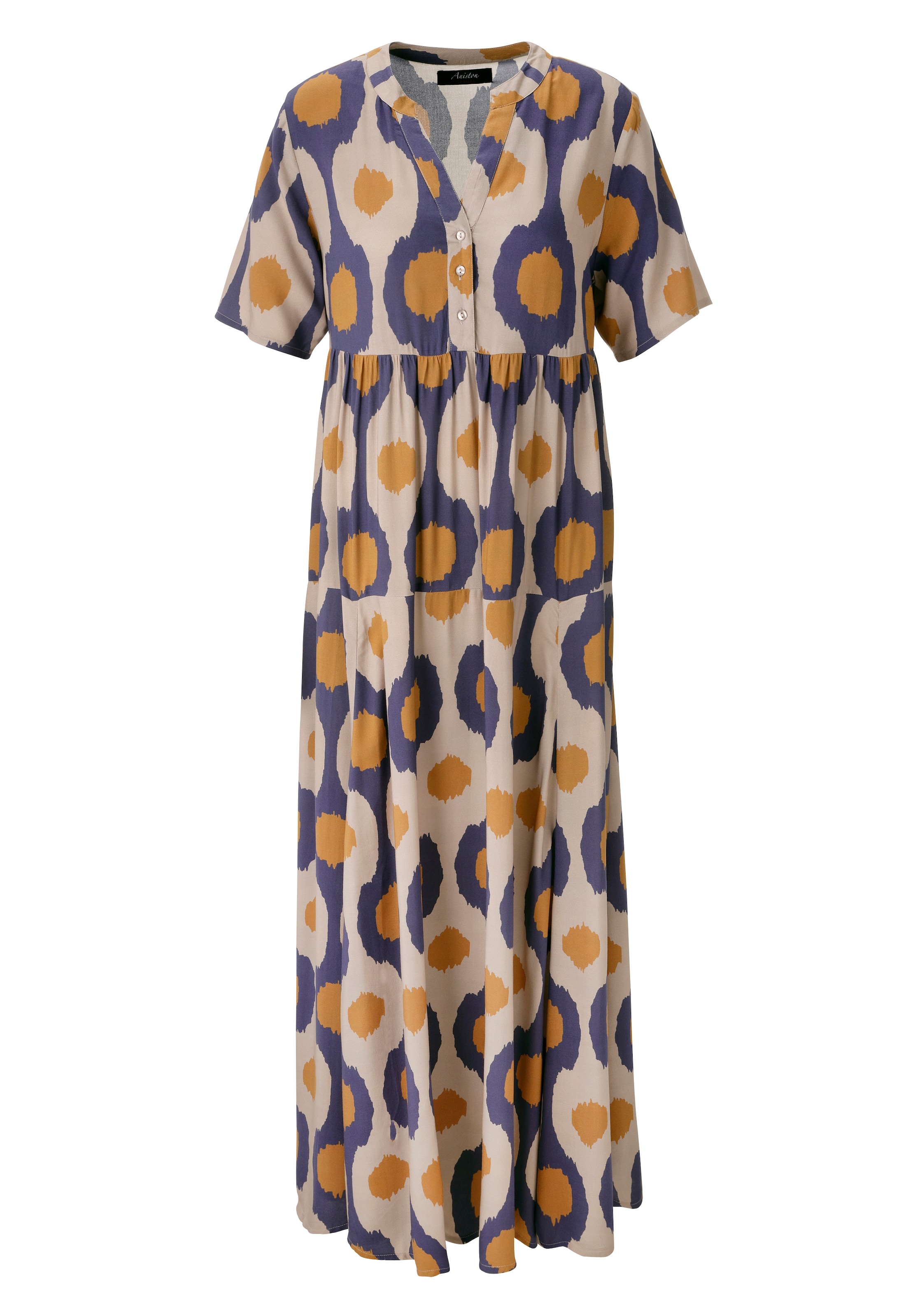 Aniston CASUAL Shirt Dress in Blue: front