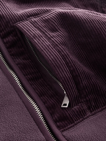 Next Флисовая куртка в Коричневый