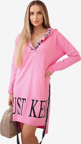 Lumera Kleid in Pink: Vorderseite